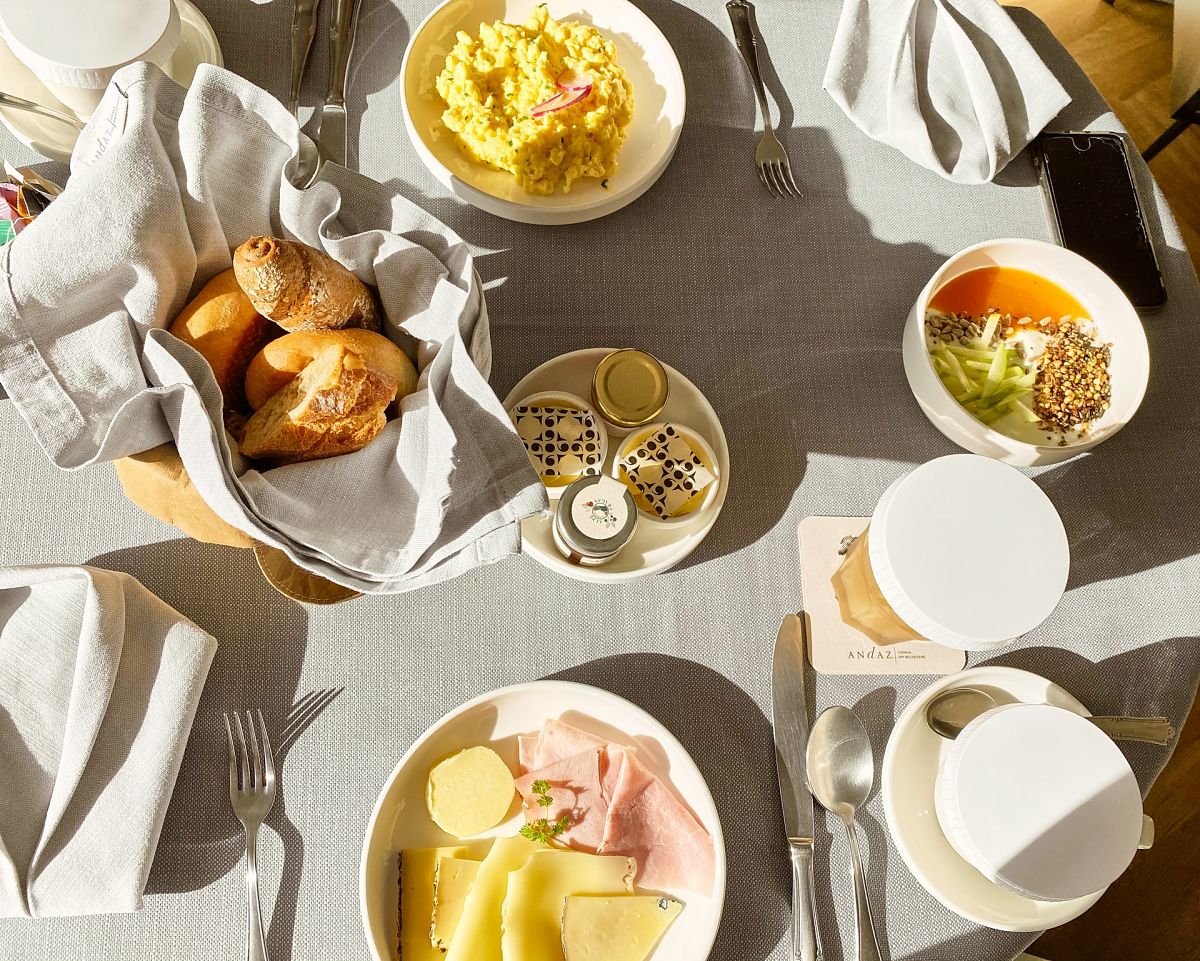 austrian foods on table