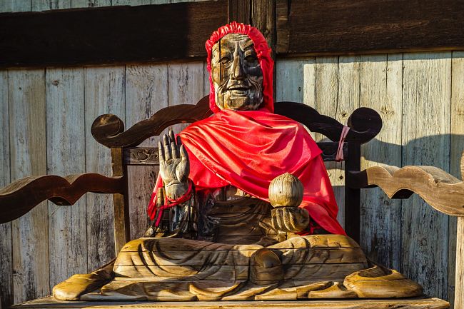 Figure of Buddha in Japan