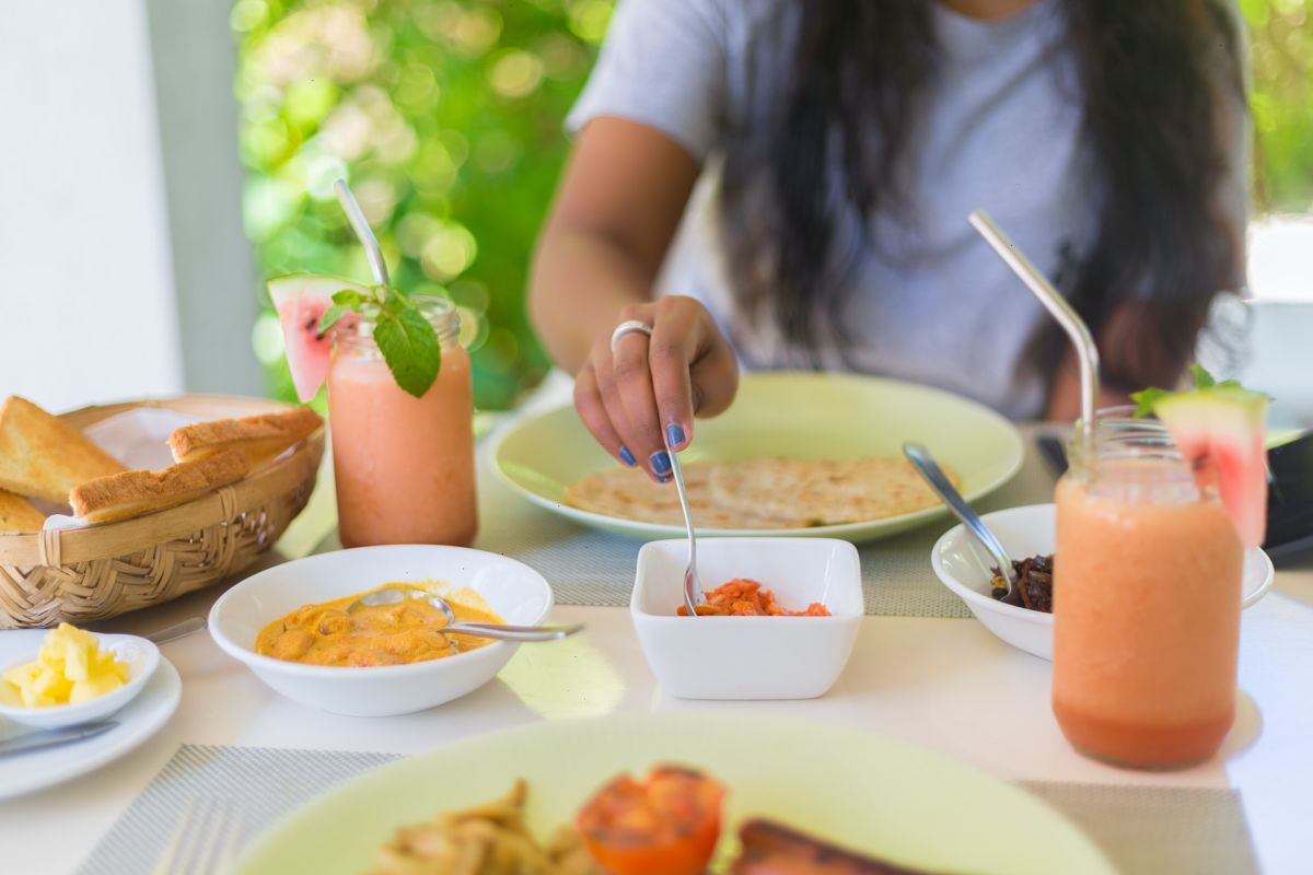 delicious srilanks breakfast