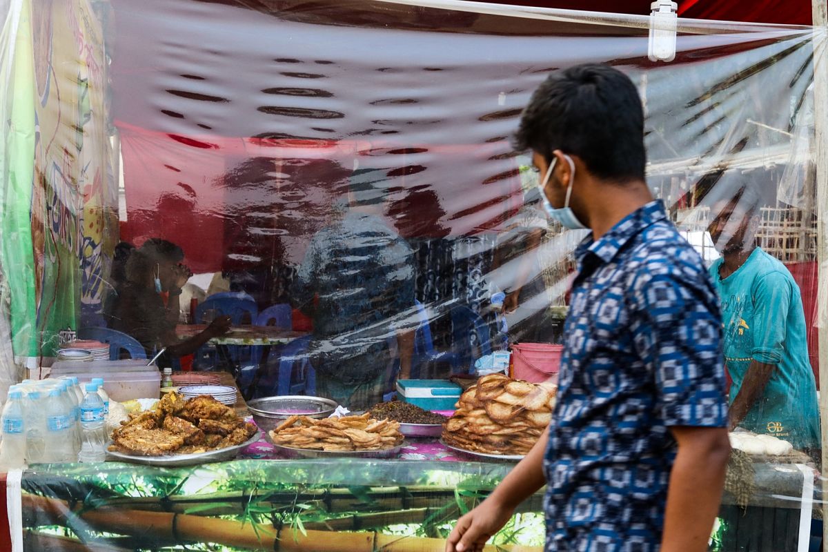 food stall bangladesh covid