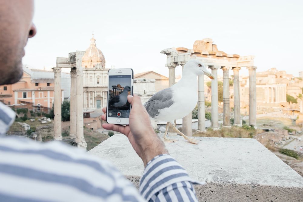 Business man in Rome