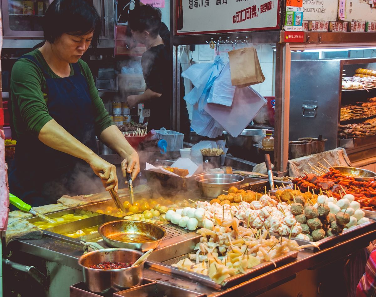 hongkong food stall