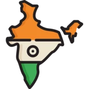 india flag cartoon