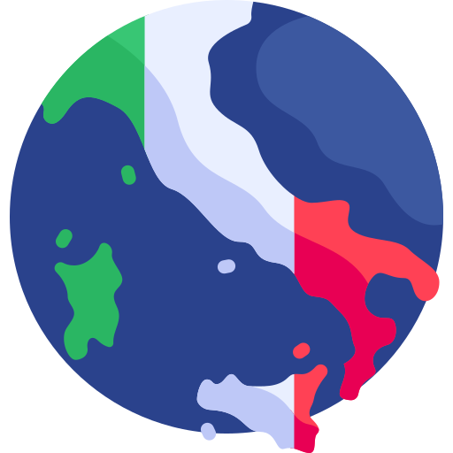 italy round icon