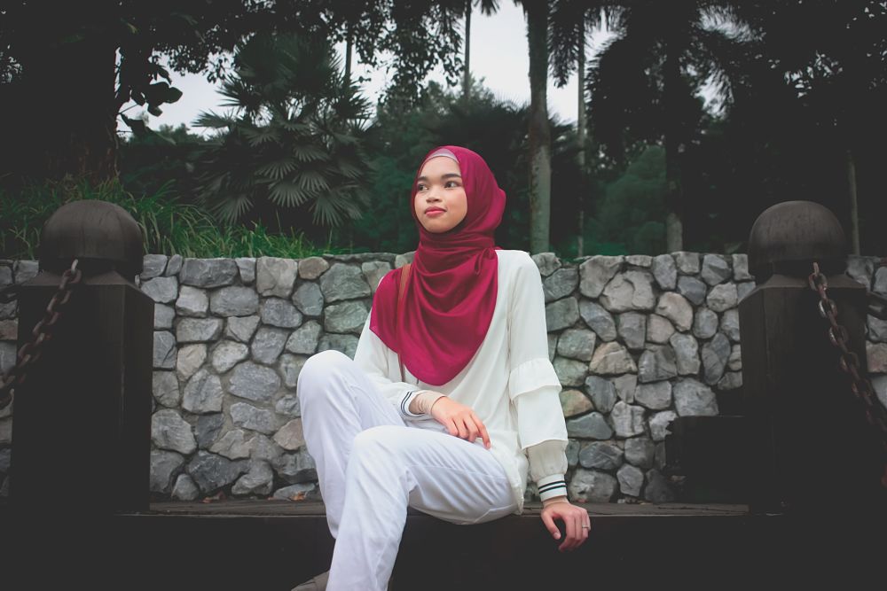 Malay muslim woman