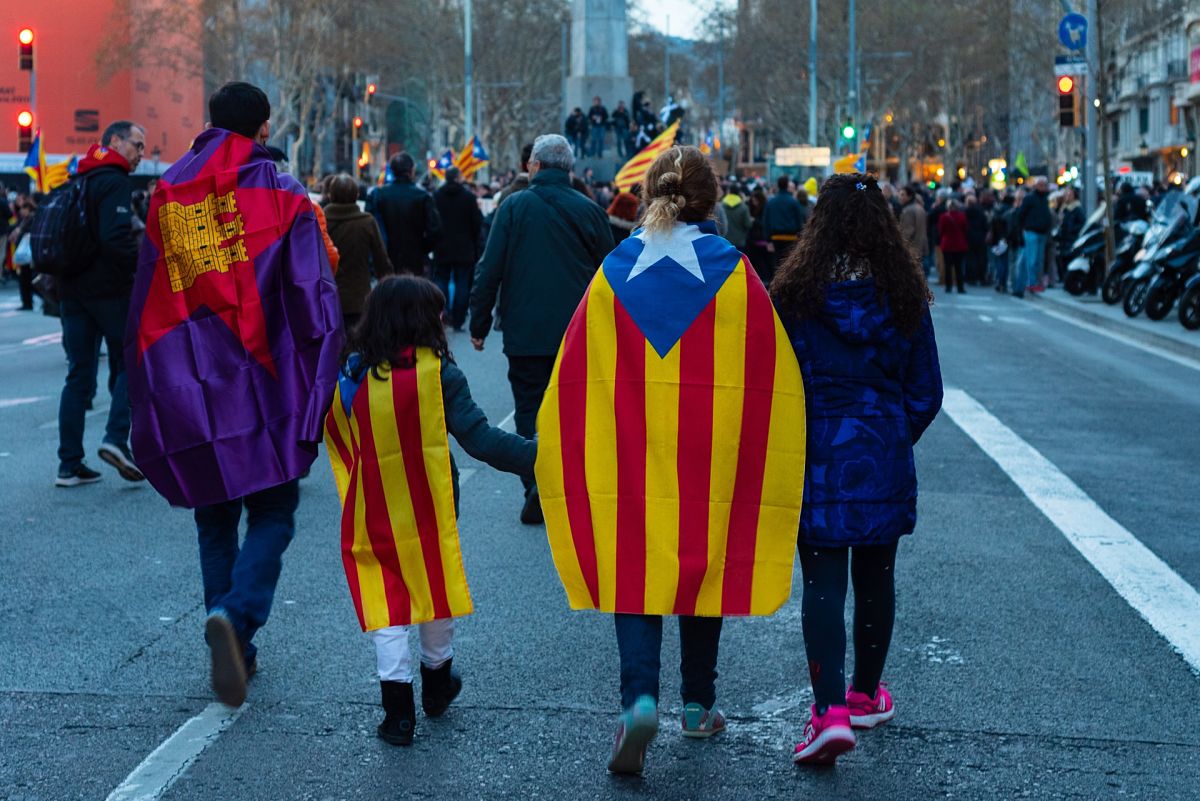 marchers catalonia