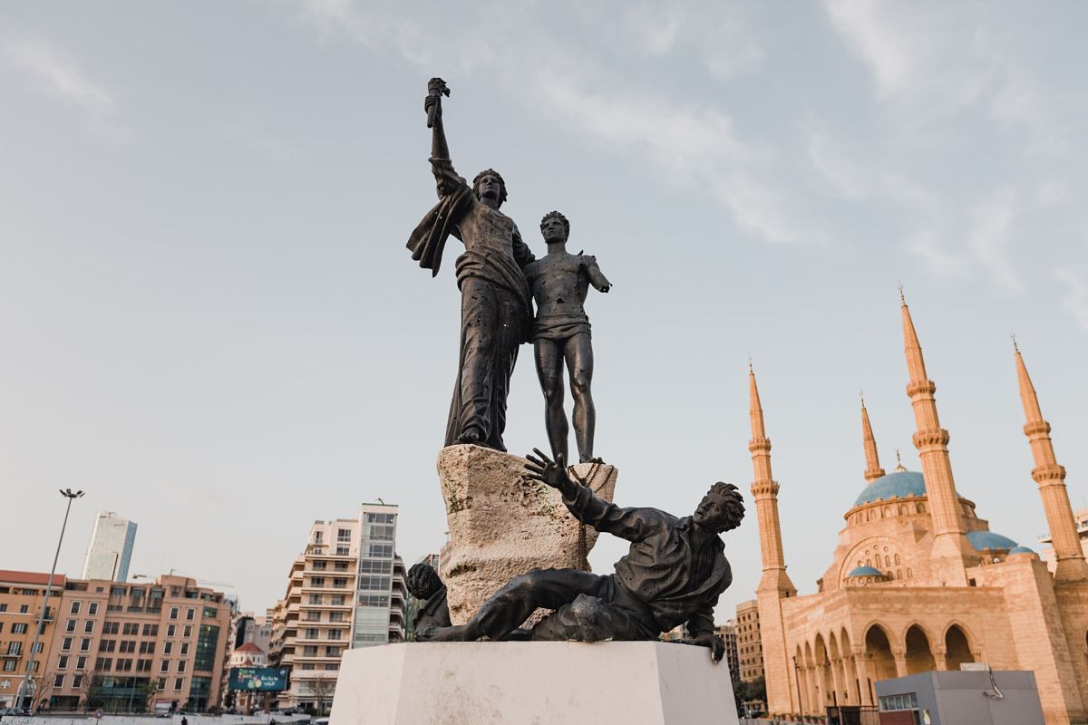 martyres monument beirut