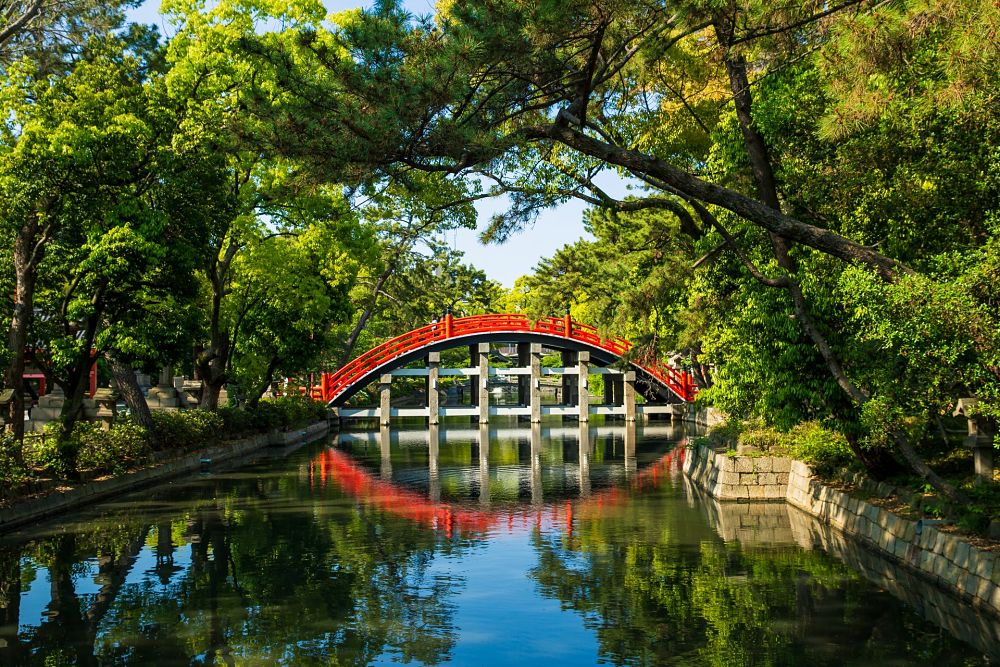 Old bridge Japan