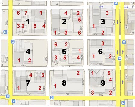 japan japanese street system numbers streets addresses address names fascinating into block map city insights culture sivers insight space around