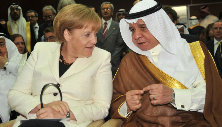 merkel nohijab saudi