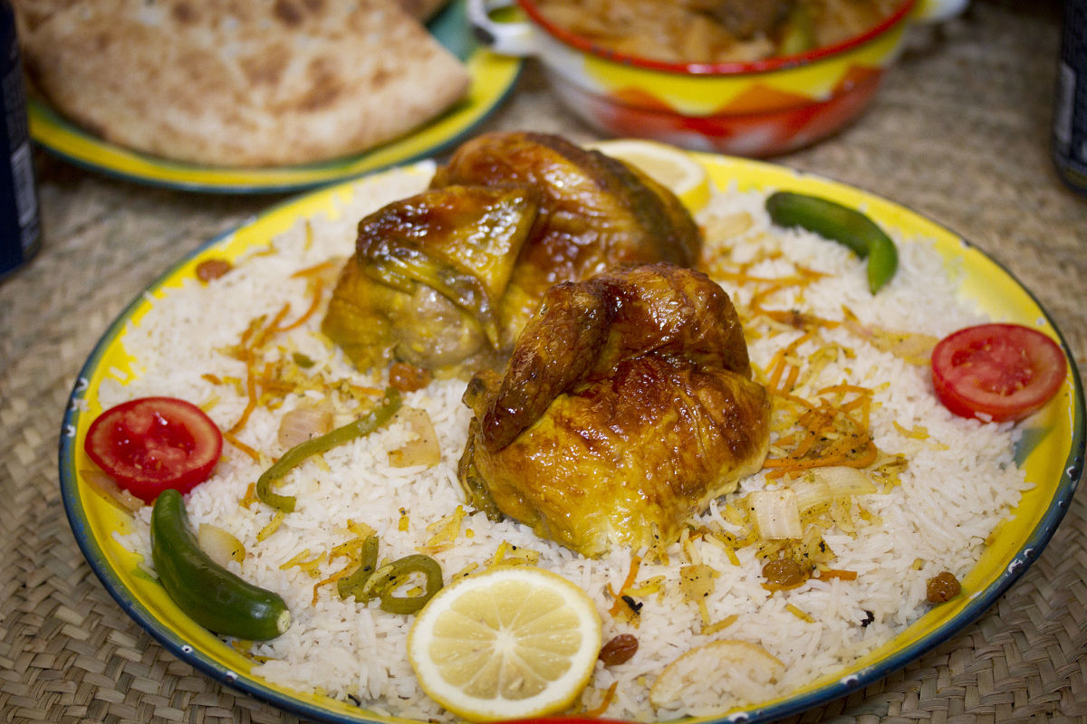 saudi style kabsa chicken