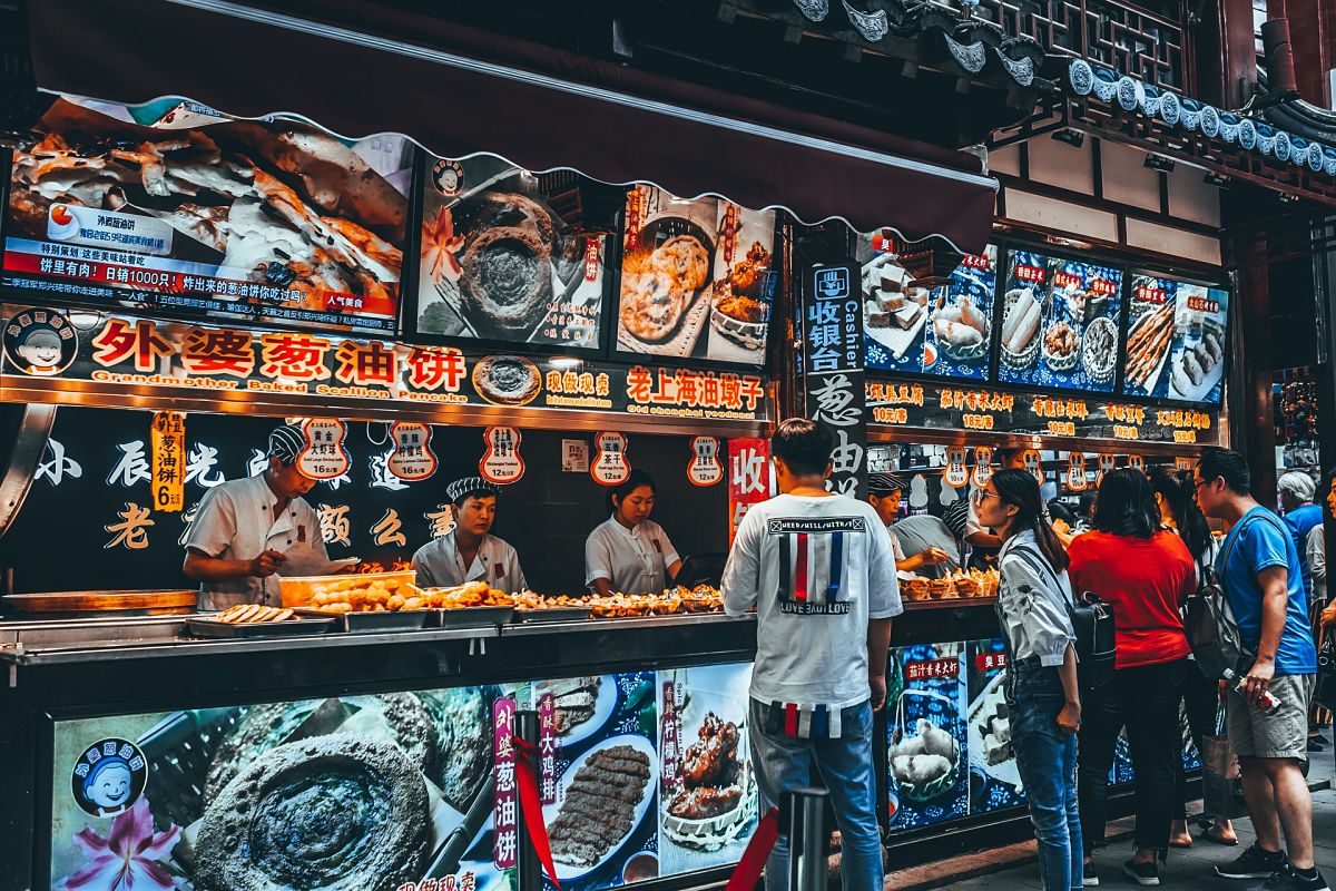 shanghai food stall