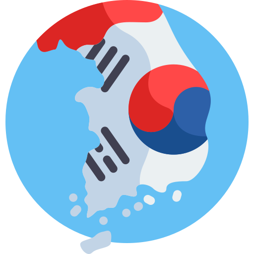southkorea blue button
