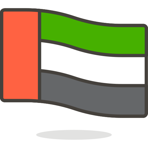 united arab emirates cartoon flag