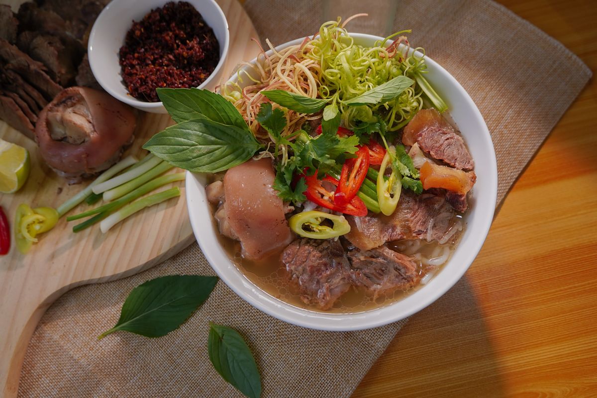 vietnamese pho in a bowl