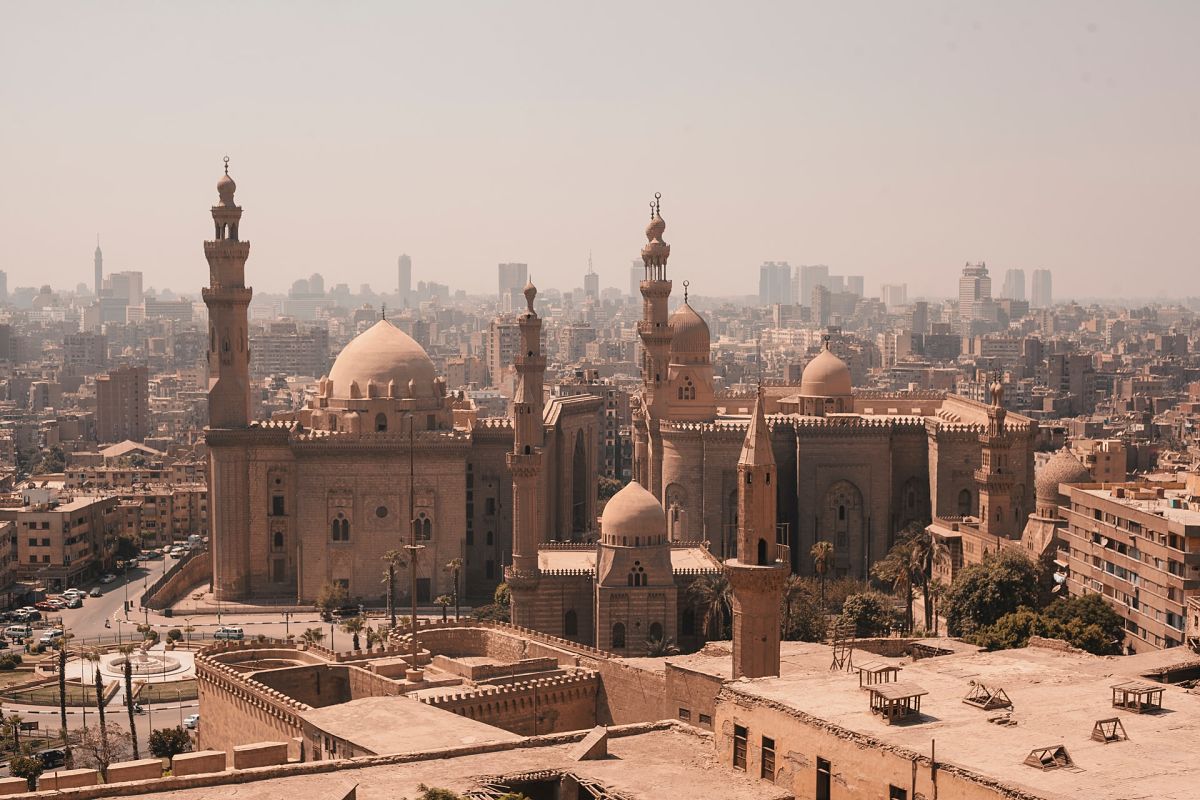 view of cairo egypt